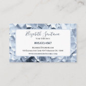 Broken White Crystals Visitenkarte (Rückseite)