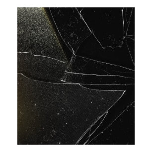 BROKEN WINDOW FOTODRUCK