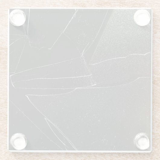 BROKEN WINDOW GLASUNTERSETZER (Rückseite)