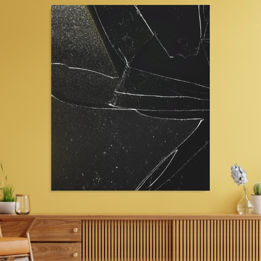 BROKEN WINDOW LEINWANDDRUCK (Insitu (Wohnzimmer))