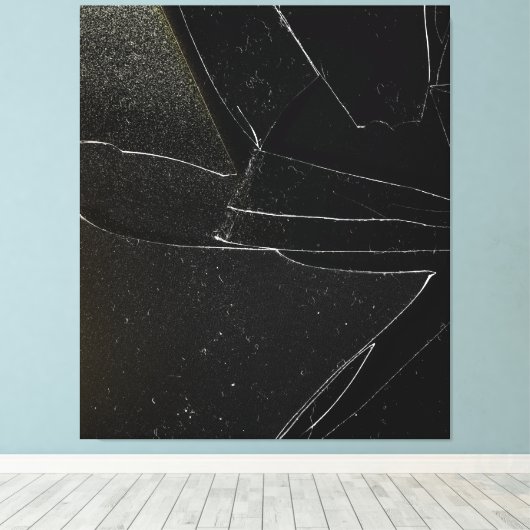 BROKEN WINDOW LEINWANDDRUCK (Insitu (Holzboden))