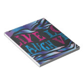 Broken Zebra Chalkboard Notizblock (angewinkelt)