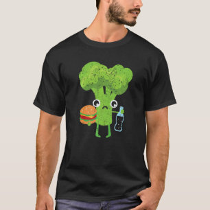 Brokkilikesser Veganer Gemüse Gesund Vegetarier T-Shirt