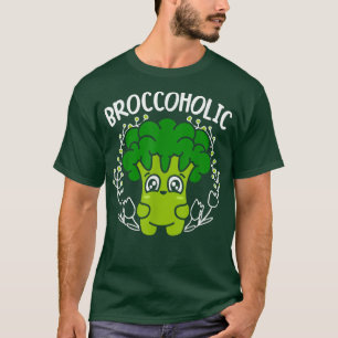 Brokkohol Gemüse Gemüsepflanze Vegan Broccoli T- T-Shirt