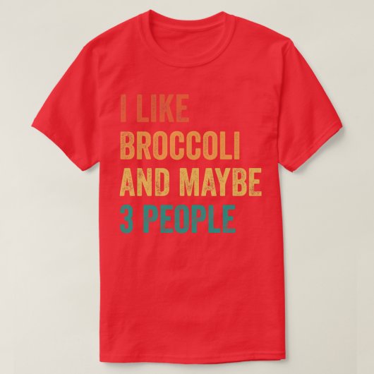 Brokkoli 1 T-Shirt (Design vorne)