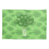 Brokkoli albern kissenbezug (Rückseite)