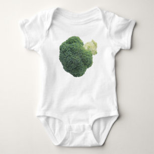 Brokkoli-Baby-Jersey-Bodysuit Baby Strampler