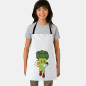 Brokkoli beim Fußball-Sport Schürze (Insitu)