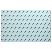 Brokkoli, der glückliches Baumkopf-Grüngemüse Stoff (Yard (91,4 cm))