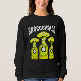Brokkoli-Gemüse-Esser Vegetarier Pflanzenbasiert D Sweatshirt