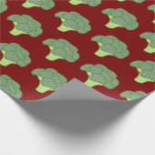 Brokkoli Geschenkpapier (Ecke)