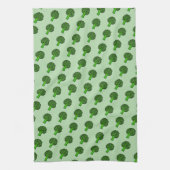 Brokkoli Geschirrtuch (Vertikal)