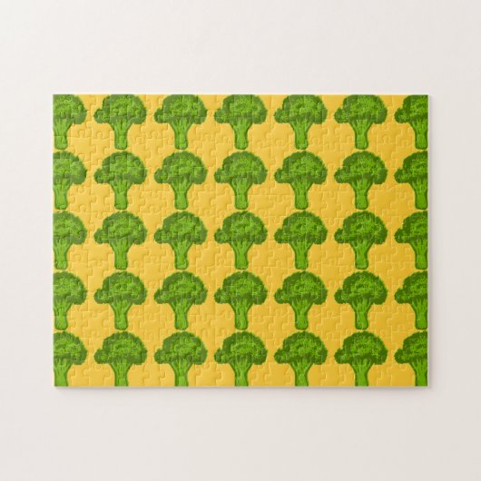 Brokkoli-Grafik Puzzle (Horizontal)