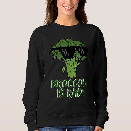 Brokkoli ist großartig sweatshirt (Vorderseite)
