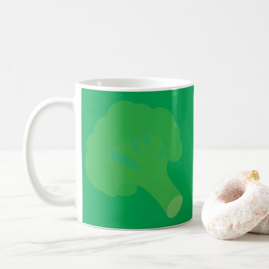 Brokkoli Kaffeetasse (Mit Donut)