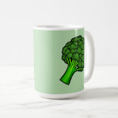 Brokkoli Kaffeetasse (VorderseiteRechts)