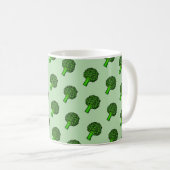 Brokkoli Kaffeetasse (VorderseiteRechts)