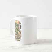 Brokkoli Kaiju – Gemüse-Apokalypse Kaffeetasse (Vorderseite Links)