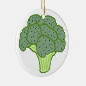 Brokkoli Keramik Ornament (Rechts)