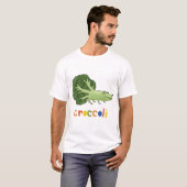 Brokkoli-Krokodil T-Shirt (Vorne ganz)