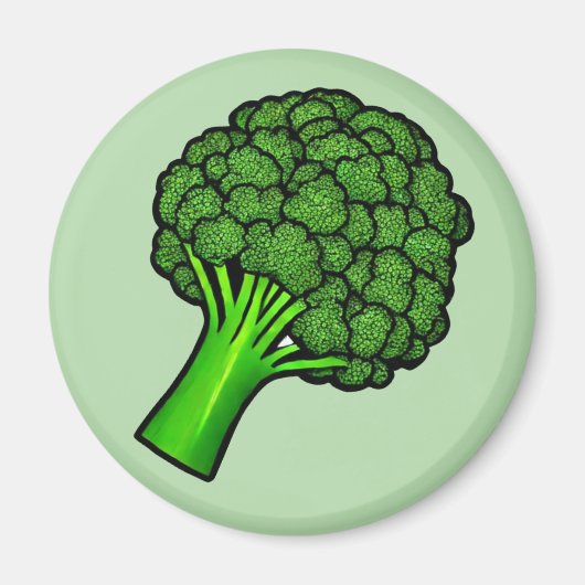 Brokkoli Magnet (Vorne)