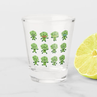 Brokkoli Schnapsglas