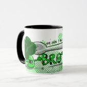 Brokkoli-Tasse Tasse (Vorderseite Links)