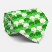 Brokkoli-u. Blumenkohl-Krawatte Krawatte (Gerollt)