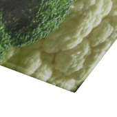 Brokkoli und Blumenkohl Schneidebrett (Ecke)