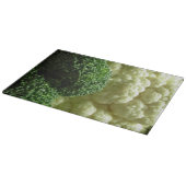 Brokkoli und Blumenkohl Schneidebrett (Ecke)