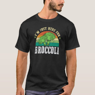 Brokkoli Vintage Pflanzliche Ernährung Vegan Gemüs T-Shirt