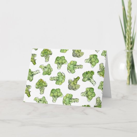 Brokkoli - zerstreut karte (Vorderseite)