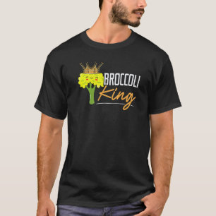 Brokkolikönig Brokkolifan Gemüse Vegetarier Veg T-Shirt
