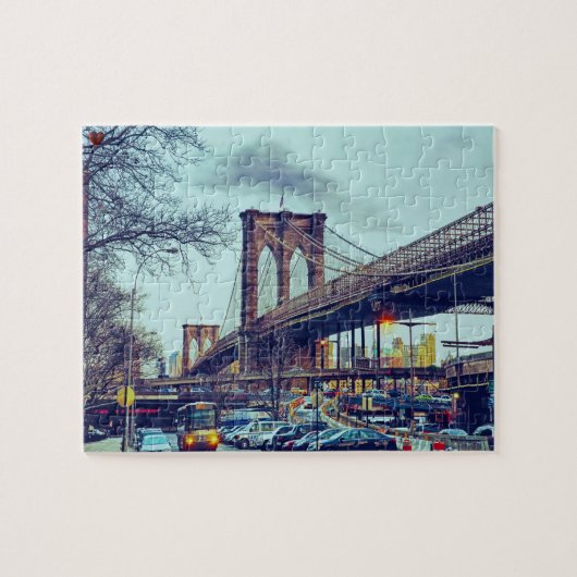 Broklyn Bridge New York Puzzle (Horizontal)