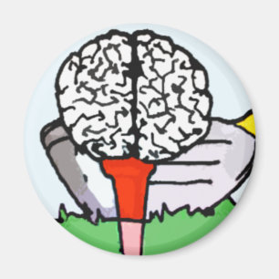 Brolf: Brain Golf! Magnet