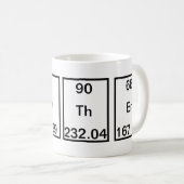 Brom-Sauerstoff-ThoriumErbium (BrOThEr) Kaffeetasse (VorderseiteRechts)