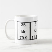 Brom-Sauerstoff-ThoriumErbium (BrOThEr) Kaffeetasse (Links)