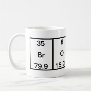 Brom-Sauerstoff-ThoriumErbium (BrOThEr) Kaffeetasse