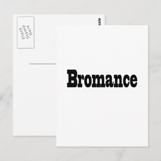 Bromance Postkarte (Vorne/Hinten)