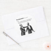 BROMANCE RUNDER AUFKLEBER (Umschlag)