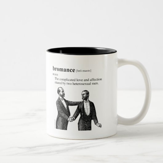 BROMANCE ZWEIFARBIGE TASSE (Rechts)
