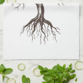 Brombaum Geschirrtuch (Gefaltet)