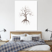 Brombaum Leinwanddruck (Insitu (Schlafzimmer))
