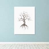 Brombaum Leinwanddruck (Insitu (Holzboden))