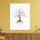 Brombaum Leinwanddruck (Insitu (Wohnzimmer))