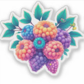 Brombeeren Aufkleber (Vorderseite)