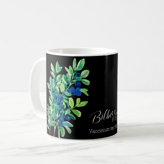 Brombeeren Kaffeetasse (Vorderseite Links)