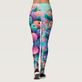 Brombeeren Leggings (Rückseite)