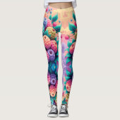 Brombeeren Leggings (Vorderseite)
