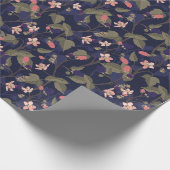 Brombeeren Muster Geschenkpapier (Ecke)